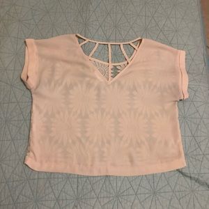 Chiffon beige top